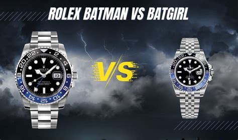 gmt batgirl rolex|rolex batman vs batgirl difference.